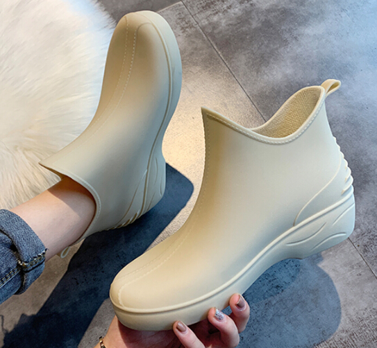 長靴レディース ショート丈  防水ブーツ