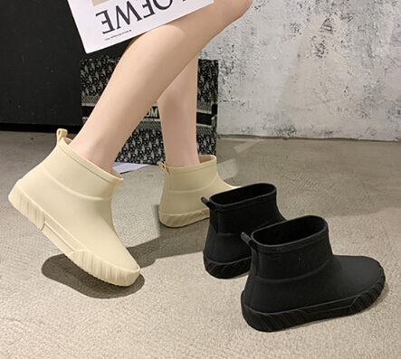 長靴レディース レディースショート丈防水ブーツ