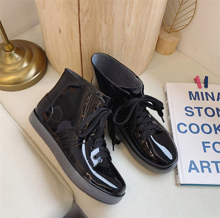 長靴レディース 滑り止め機能付き おしゃれレインブーツ