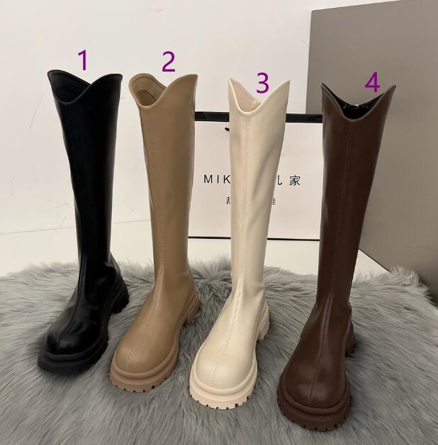 長靴レディース韓国風歩きやすいロング丈