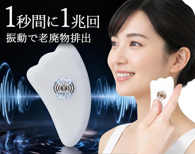 40代女性プレゼント 振動機能付きテラセラミック美容かっさプレート