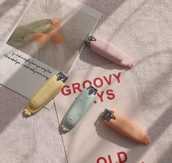 40代女性プレゼント 携帯用爪切り パステルカラー ネイルケアセット