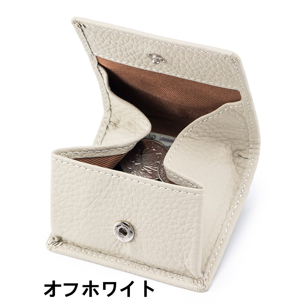 コインケース 本革ボックス型小銭入れ レディース コンパクト財布