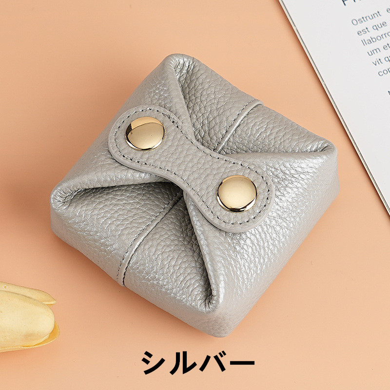 コインケース レディース本革小銭入れ 手のひらサイズ薄型軽量財布