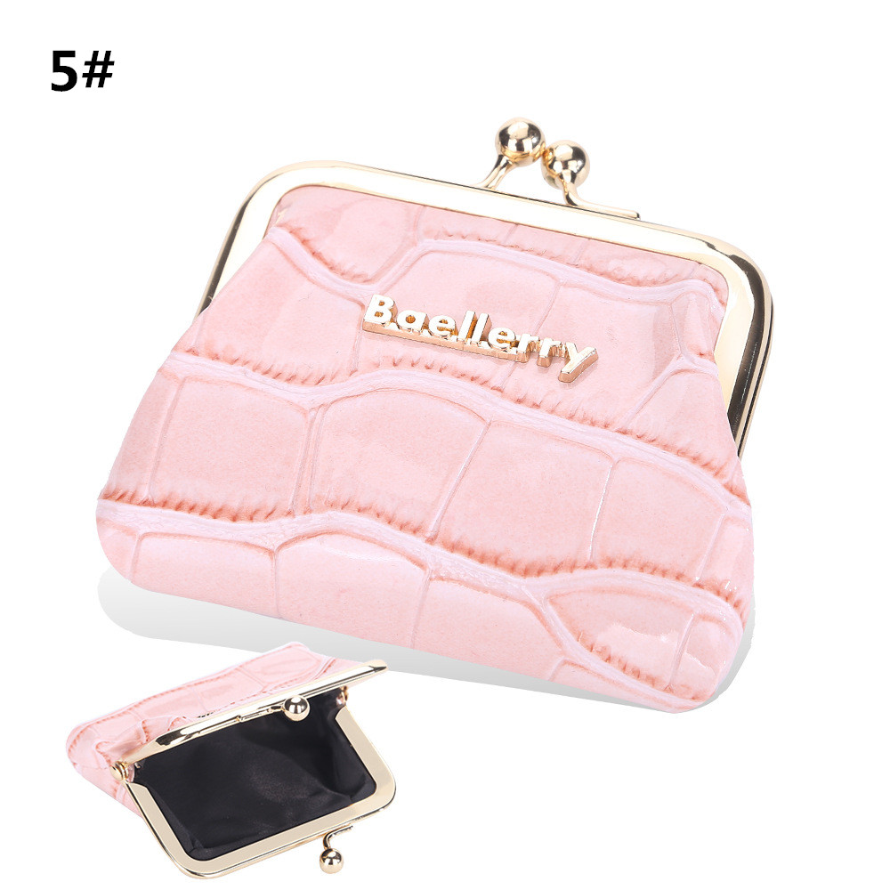 コインケース レディース がま口財布 小銭入れ 可愛い型押し小物入れ