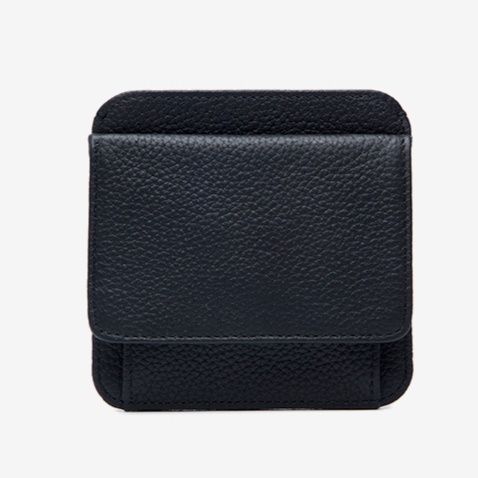 コインケース 本革スクエア型コインケース カード収納付き