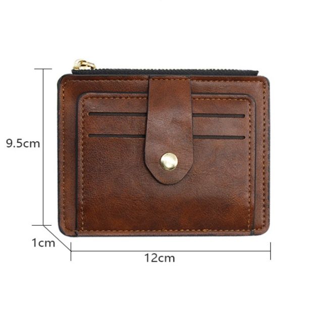 コインケース 多機能カード収納付き薄型コインケース
