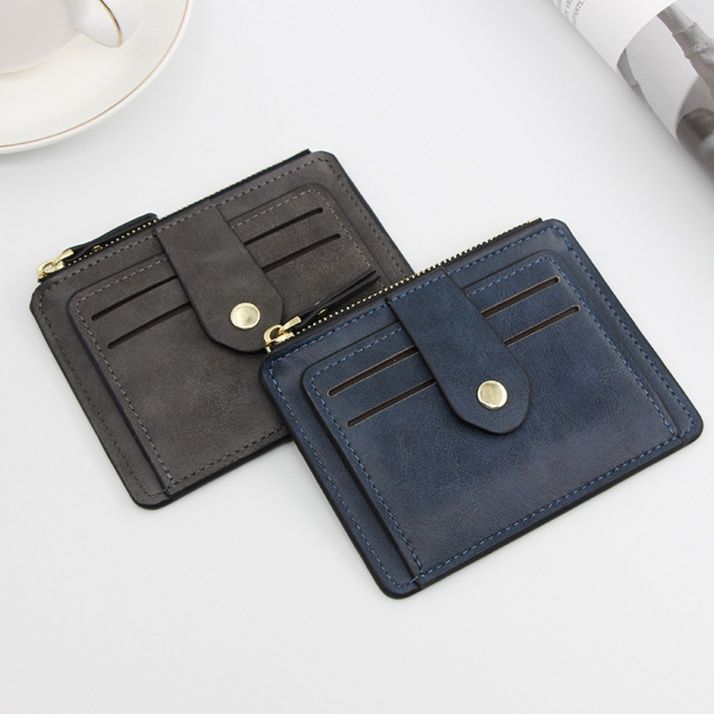 コインケース 多機能カード収納付き薄型コインケース