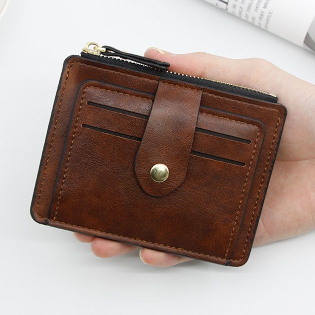 コインケース 多機能カード収納付き薄型コインケース