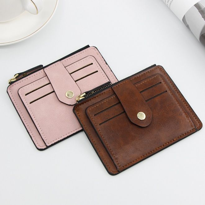 コインケース 多機能カード収納付き薄型コインケース