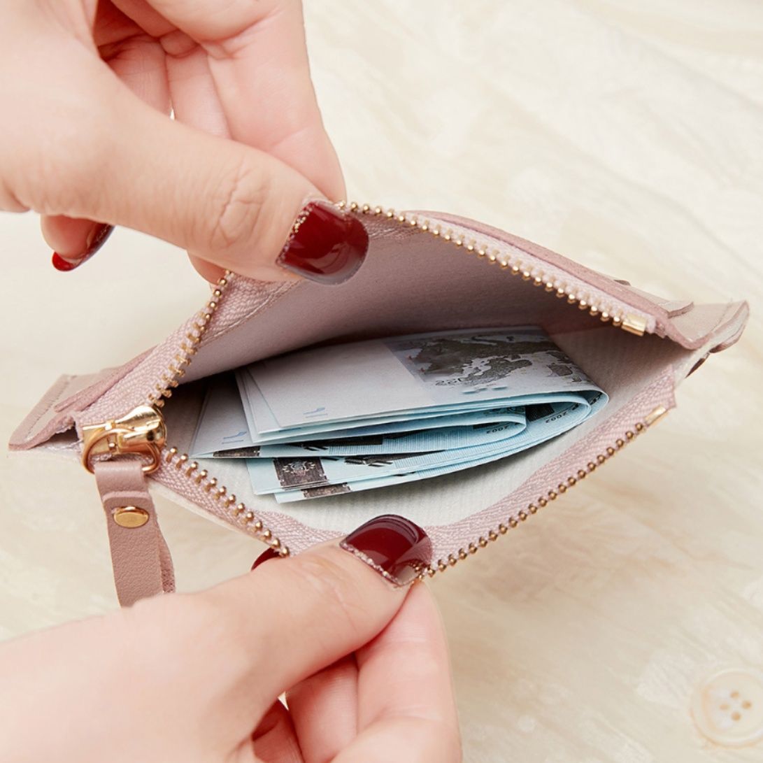 コインケース 透明窓付き多機能カード収納コインケース