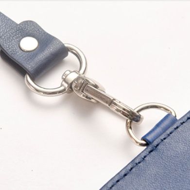 コインケース 多機能本革ファスナー付き定期入れ