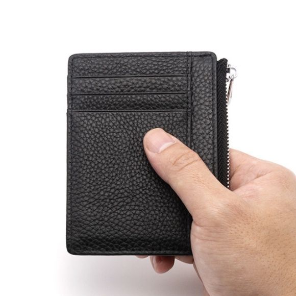 コインケース 多機能型薄型カード収納コインケース付きパスケース