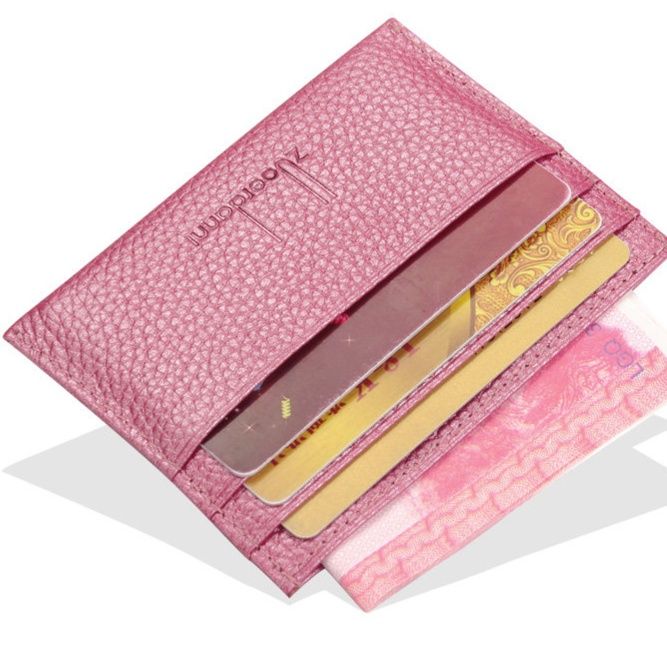 コインケース シュリンクレザー薄型カード収納コインケース