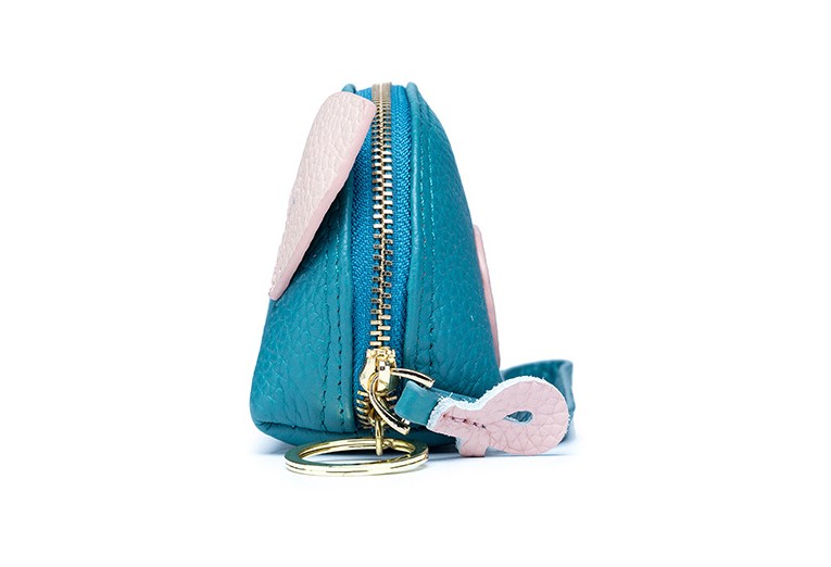 レディース本革豚型コインケース小銭入れキーケース