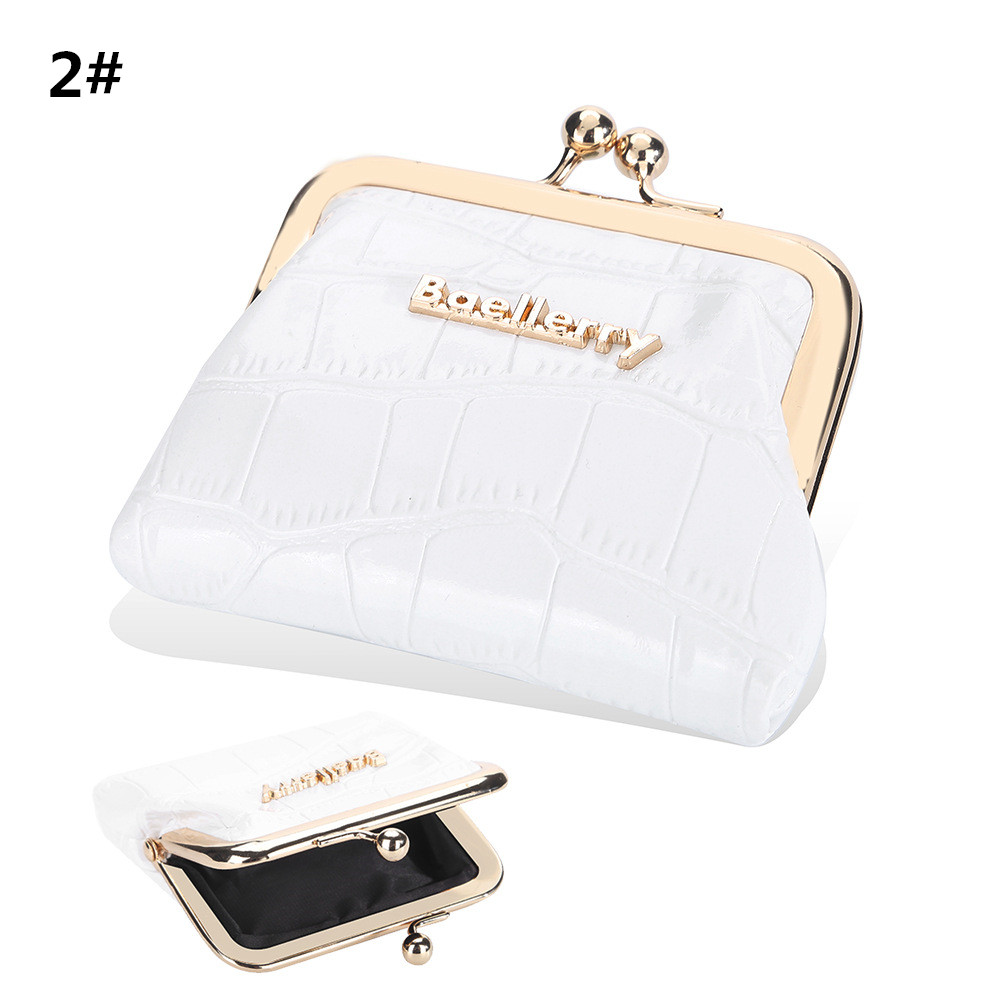 コインケース レディース がま口財布 小銭入れ 可愛い型押し小物入れ