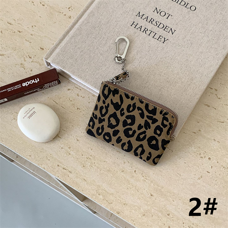 コインケース 豹柄小銭入れ鍵付きレディース財布上品