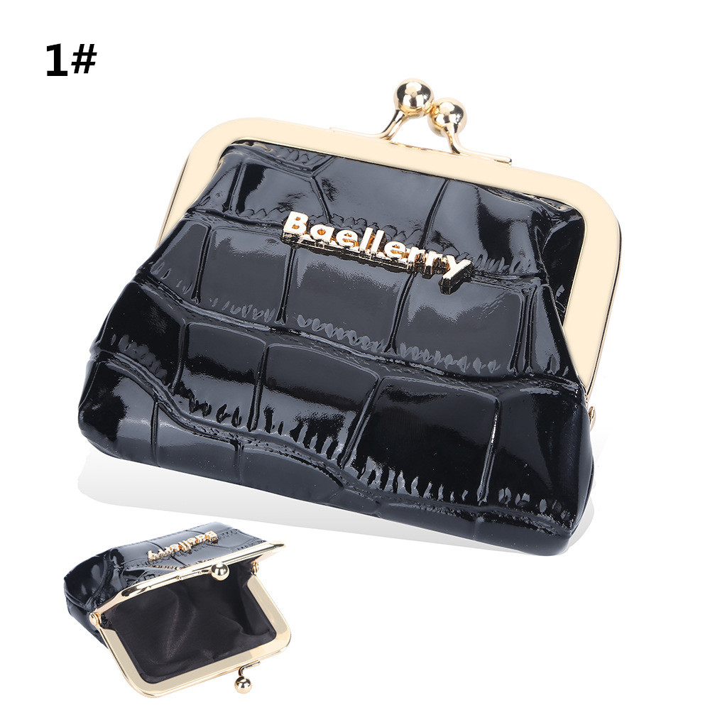 コインケース レディース がま口財布 小銭入れ 可愛い型押し小物入れ