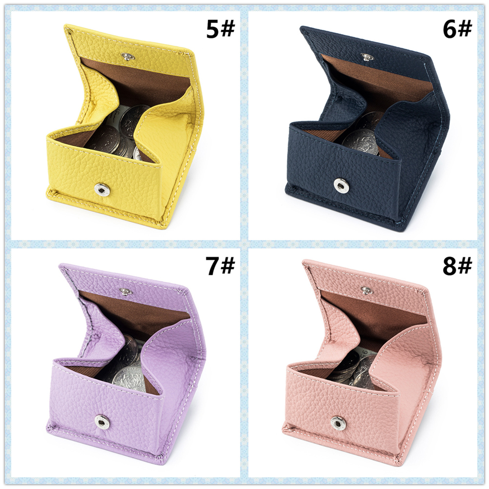レディース牛本革コインケース全11色多機能財布