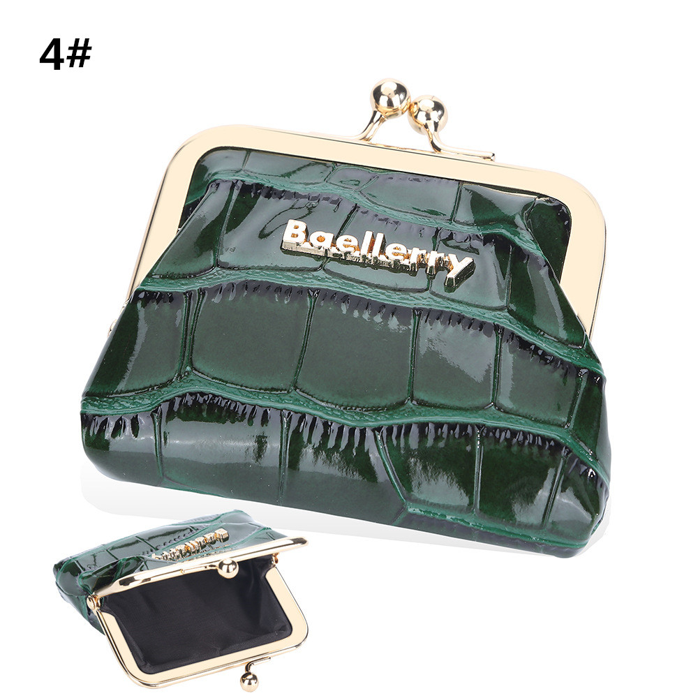 コインケース レディース がま口財布 小銭入れ 可愛い型押し小物入れ