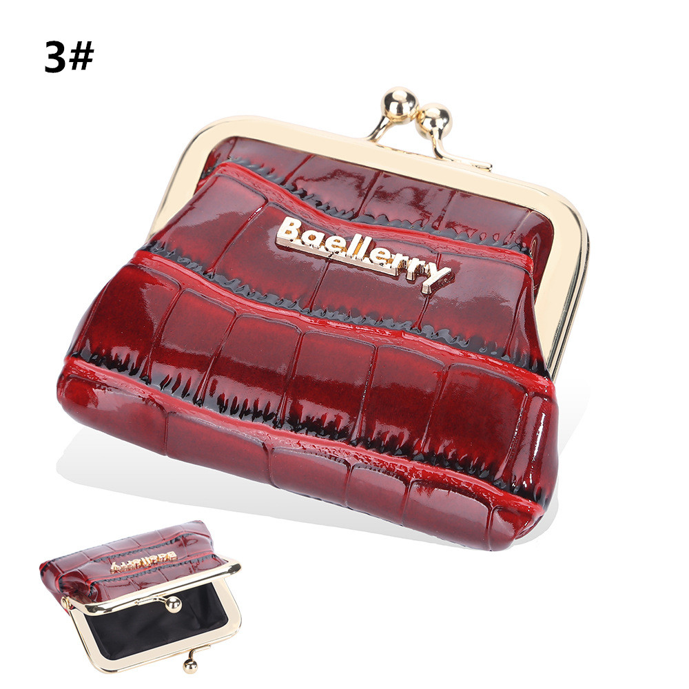 コインケース レディース がま口財布 小銭入れ 可愛い型押し小物入れ