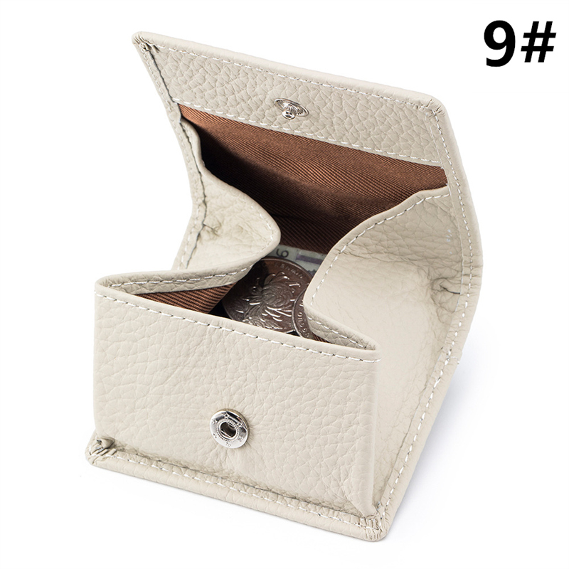 レディース牛本革コインケース全11色多機能財布