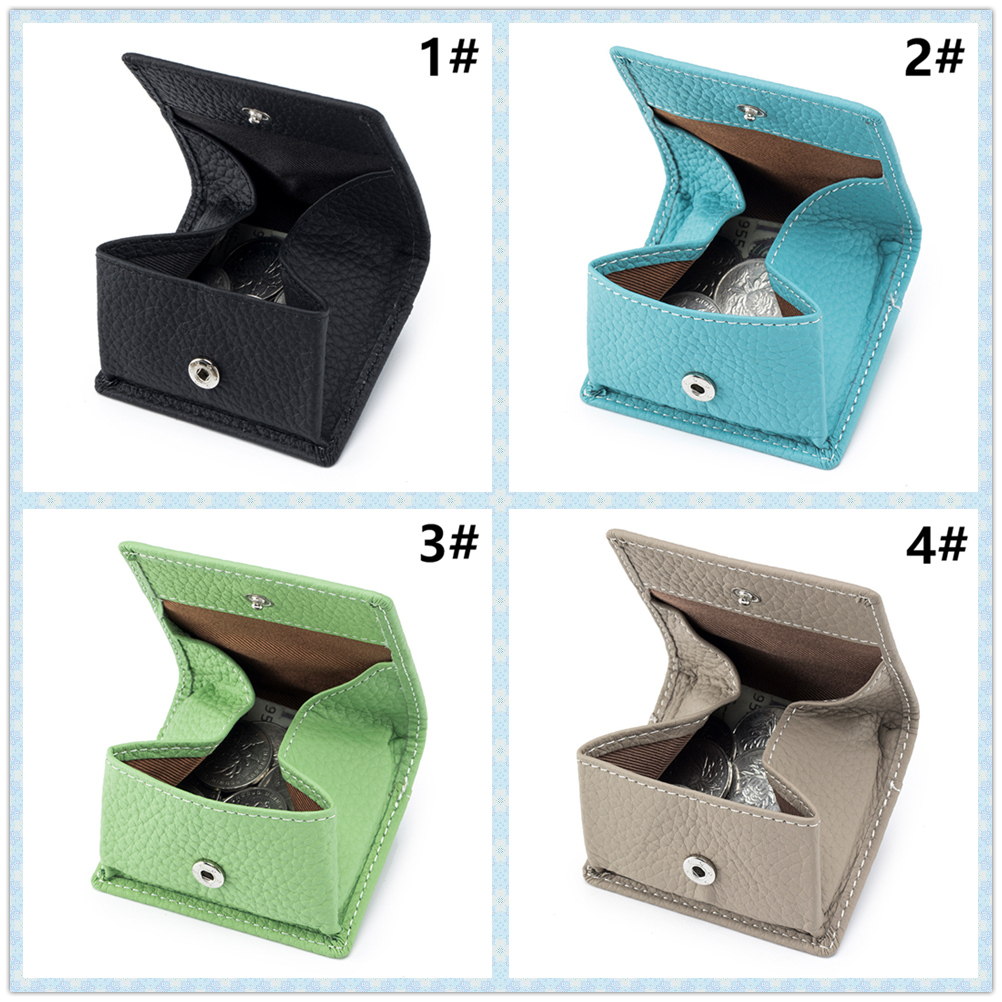 レディース牛本革コインケース全11色多機能財布