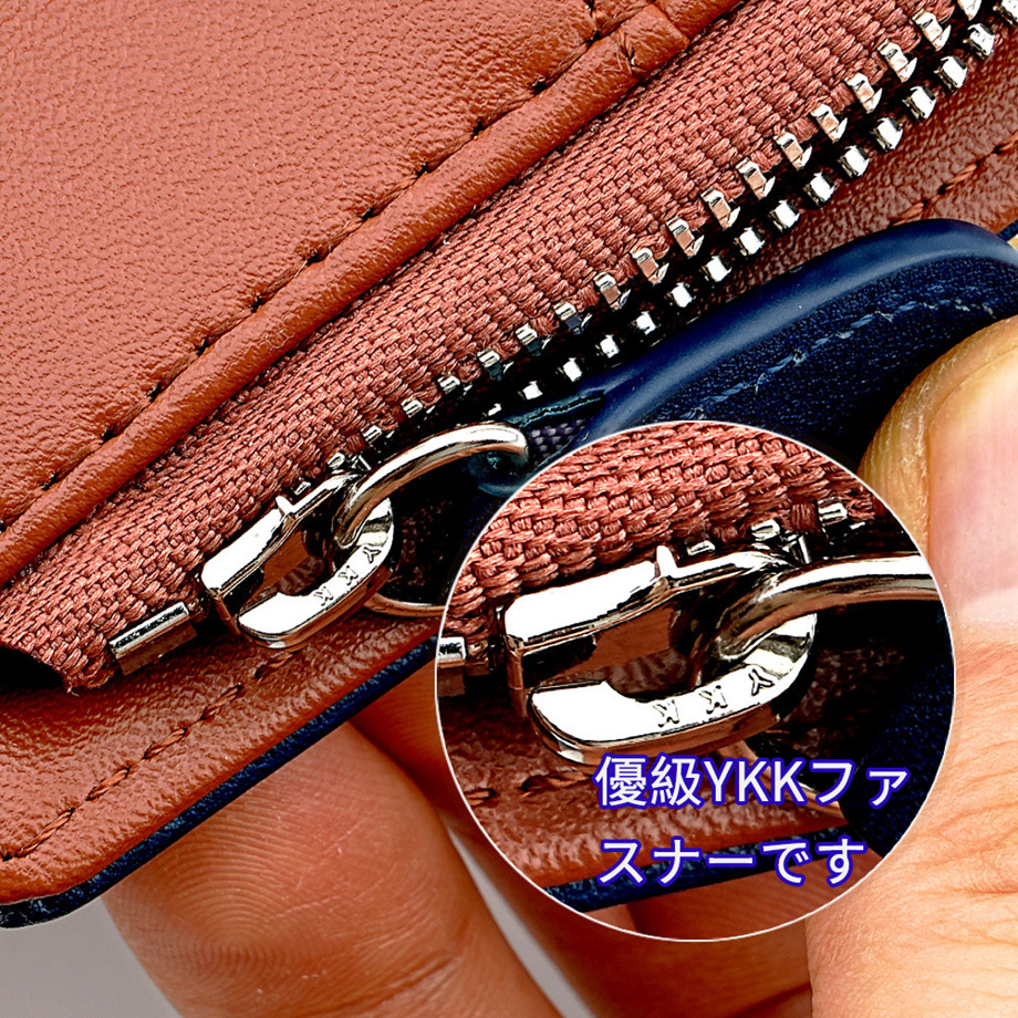 二つ折り財布 本革 レディース コインケース 多機能