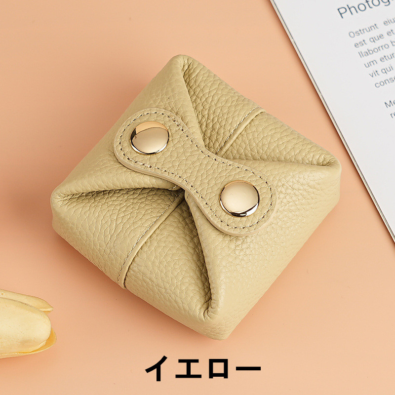 コインケース レディース本革小銭入れ 手のひらサイズ薄型軽量財布