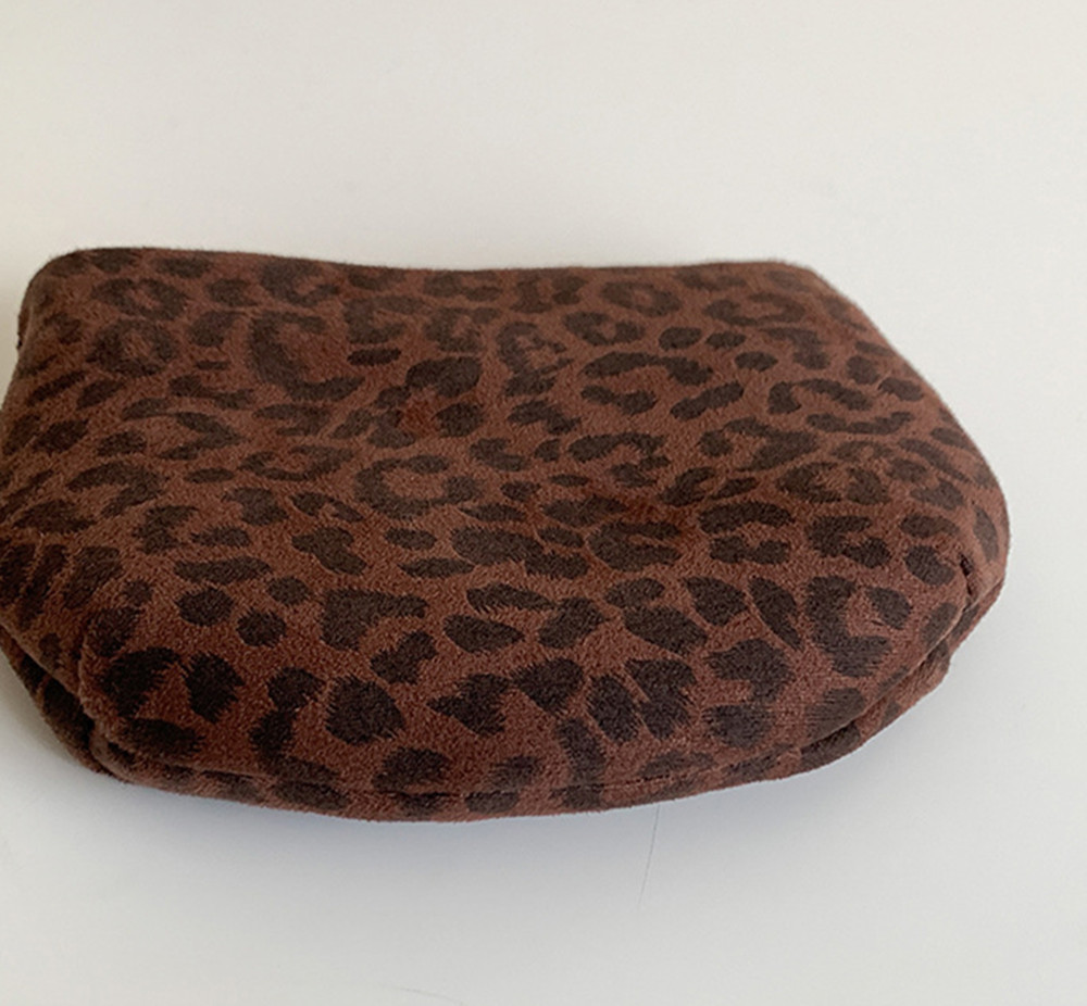 豹柄コインケース ストラップ付き小銭入れ レディース財布