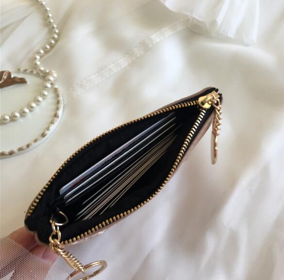 コインケース 花柄刺繍 カード収納 小銭入れ 可愛い財布 贈り物