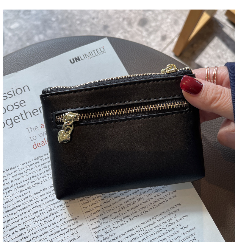 千鳥格子コインケース レディース 上品小銭入れ 多機能財布