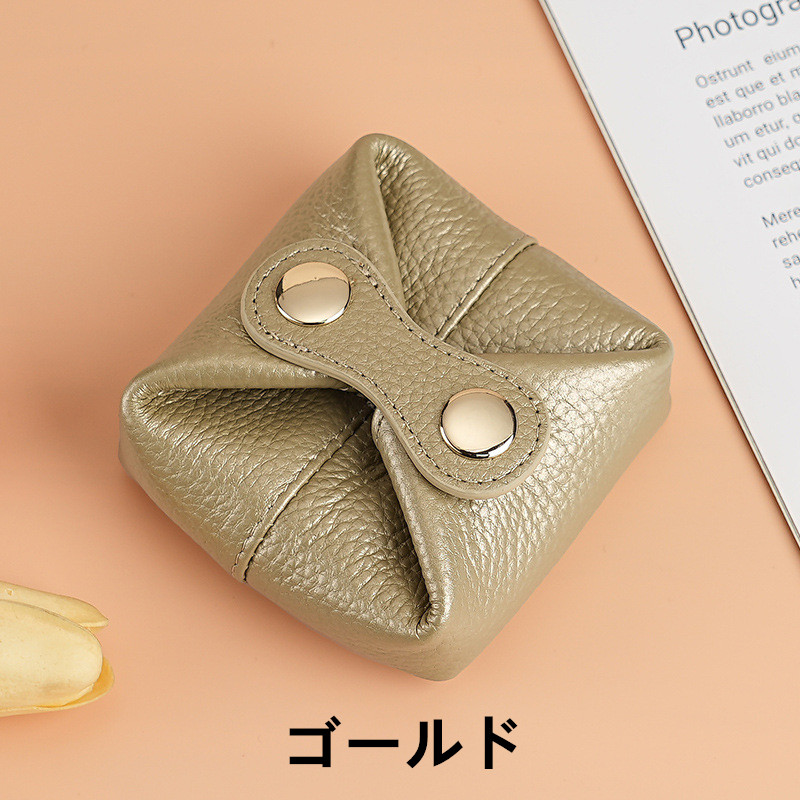 コインケース レディース本革小銭入れ 手のひらサイズ薄型軽量財布