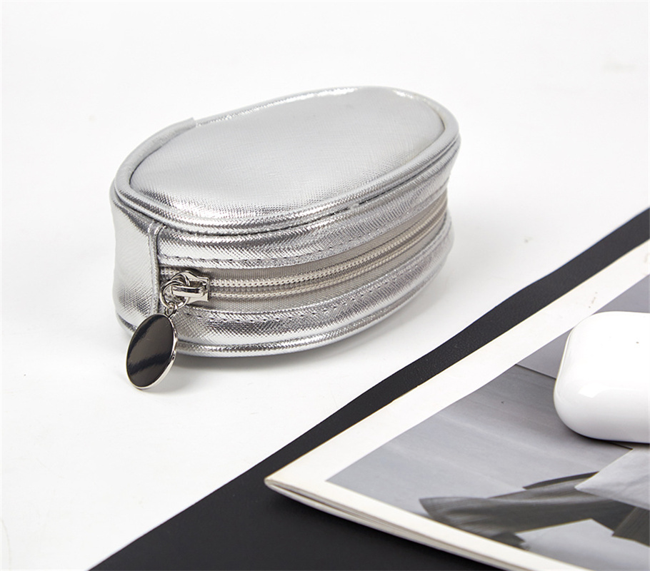 コインケース レディース シルバー財布機能付きミニバッグ 多機能小銭入れ