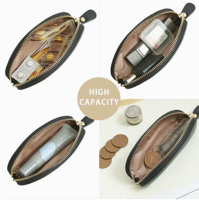 レディース本革小銭入れ コンパクトコインケース