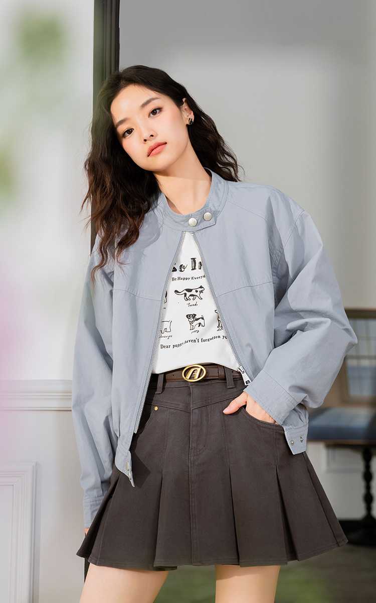 ノーカラージャケット 洗練リネンノーカラージャケット