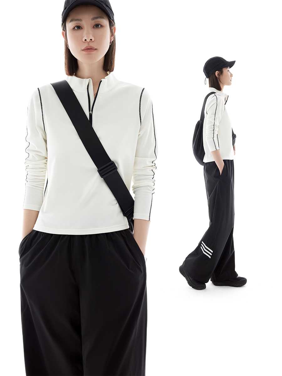 ノーカラージャケット ノーカラージャケット すっきり立ち襟リネンプルオーバー