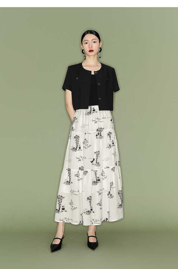 ノーカラージャケット 洗練ショートノーカラージャケット