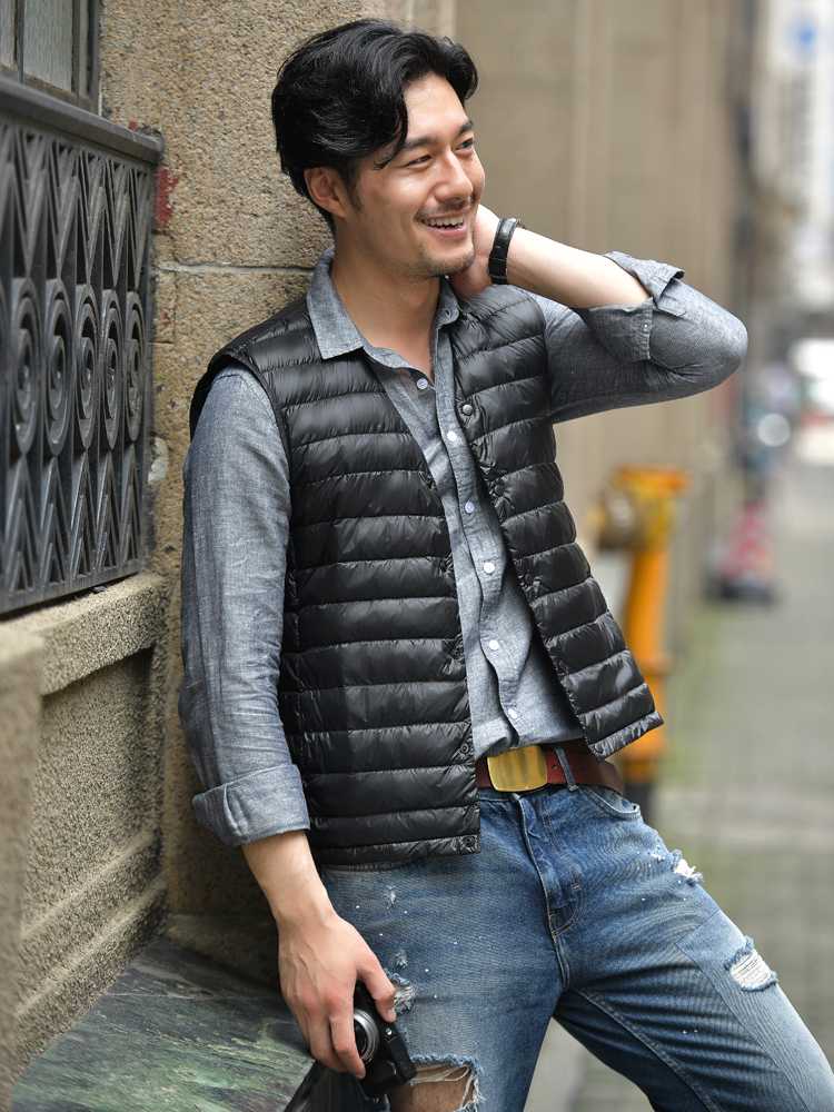 ノーカラージャケット ノーカラージャケット 軽量キルティングノーカラーベスト