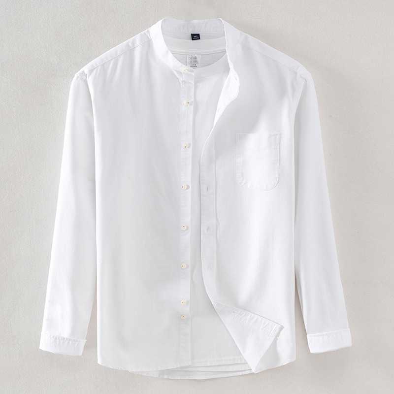 ノーカラージャケット ノーカラージャケット 麻素材の優雅スタンドカラージャケット