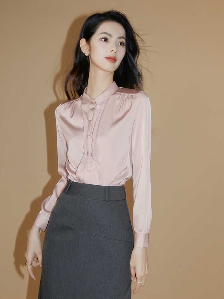 ノーカラージャケット リネン