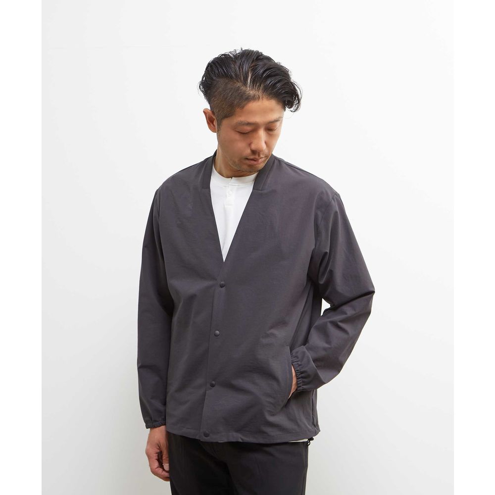 ノーカラージャケット 和みリネンノーカラージャケット