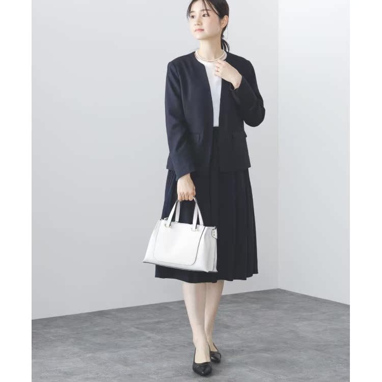 ノーカラージャケット ノーカラージャケット 凛とした佇まい リネンノーカラー