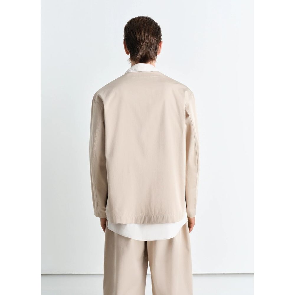 ノーカラージャケット ノーカラージャケット 四季の装い リネンワークジャケット