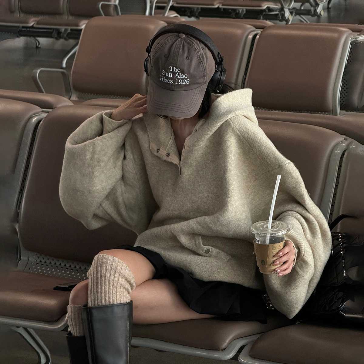 レディースパーカー ゆるふわシルエットパーカー