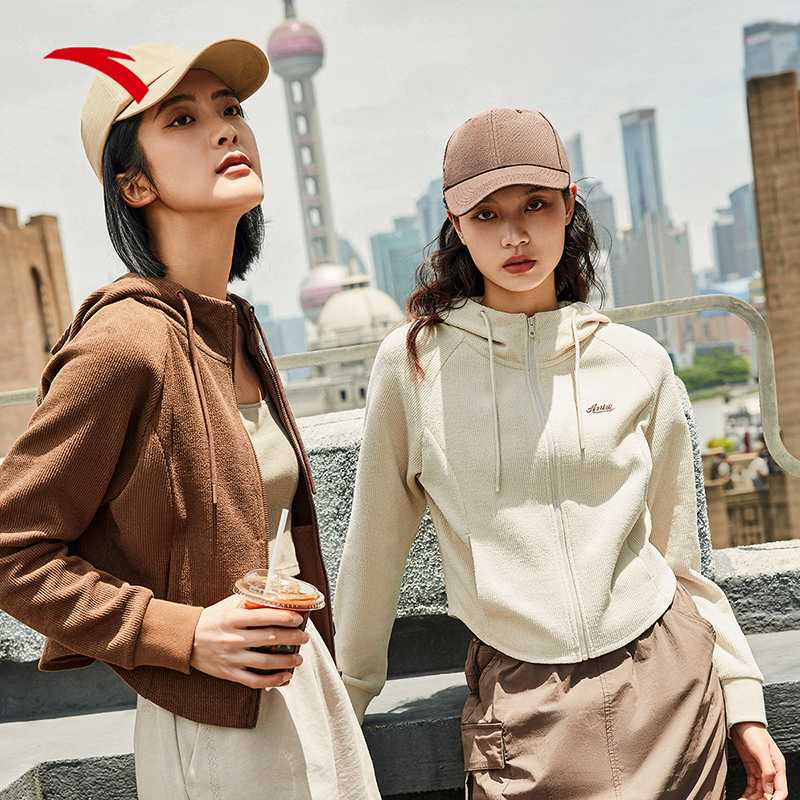 レディースパーカー しなやかリブ切替ジップパーカー