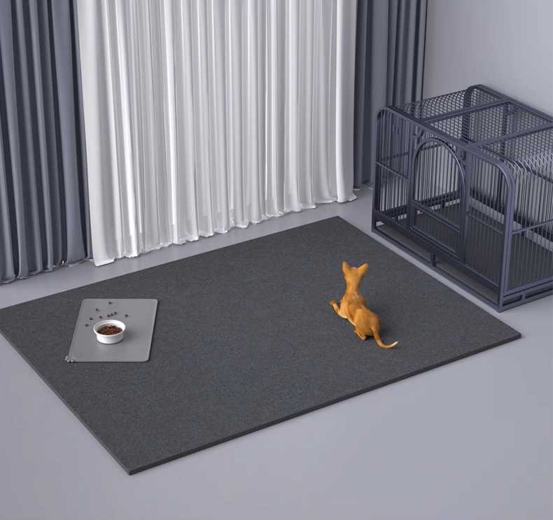 床マット ペット用滑り止めフロアマット 耐久性抜群