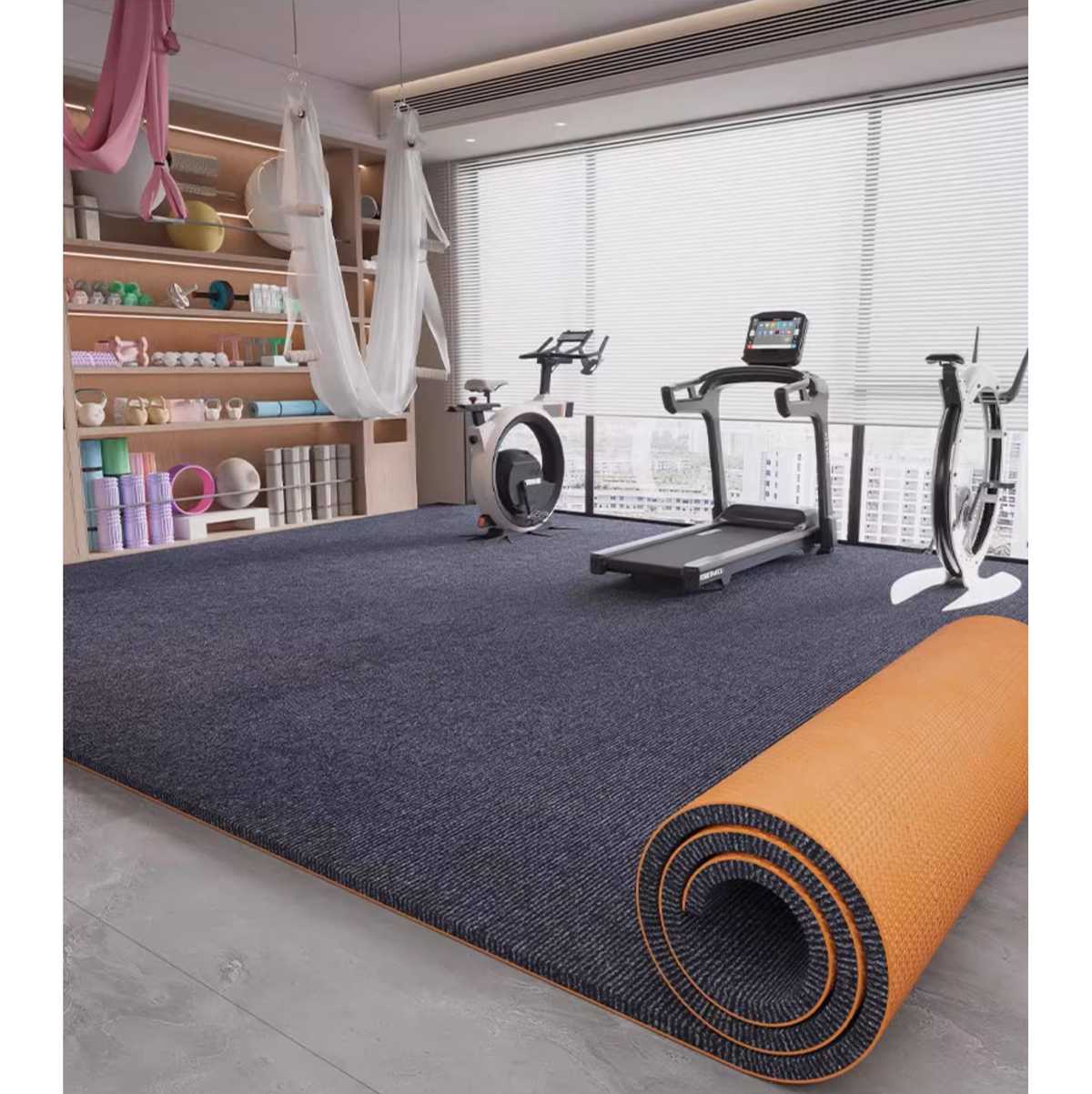 床マット トレーニングルーム用防音防震マット