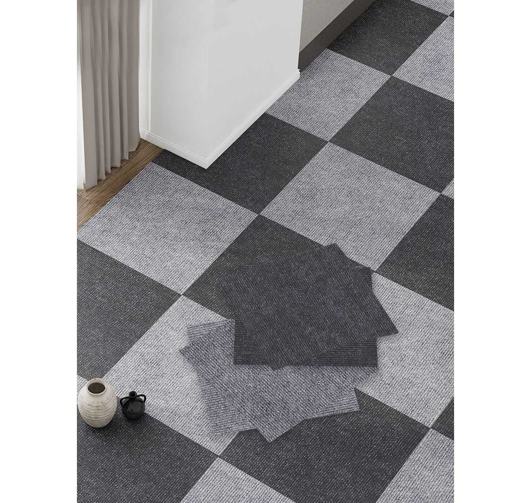 床マット 市松模様タイルカーペット