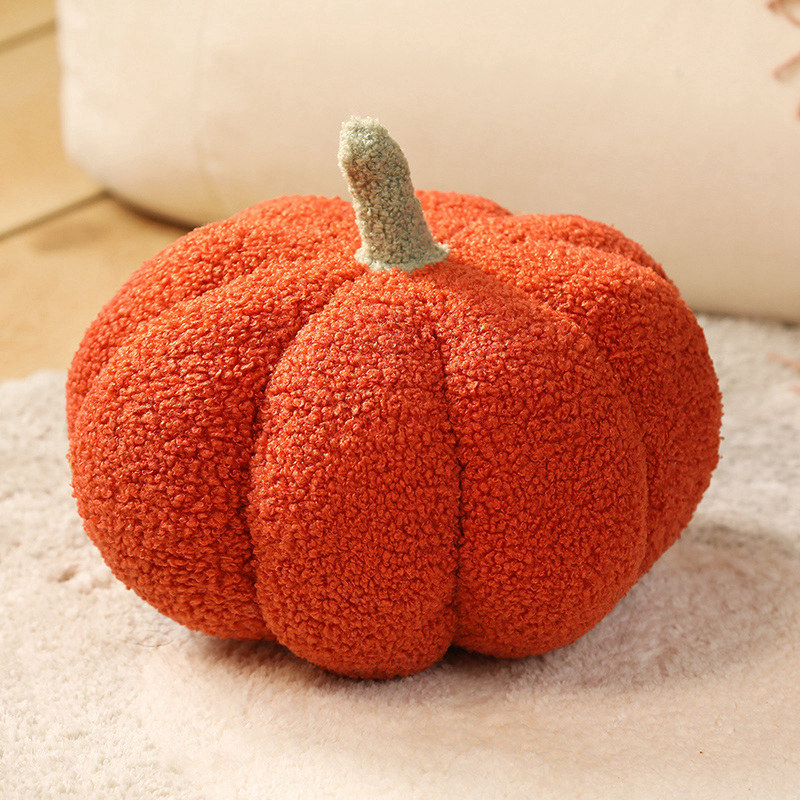 ソファクッション もこもこかぼちゃのくつろぎクッション